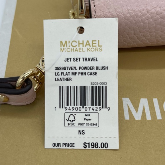 Michael Kors Large Flat MF Phone Case Wallet - Picture 8 of 9